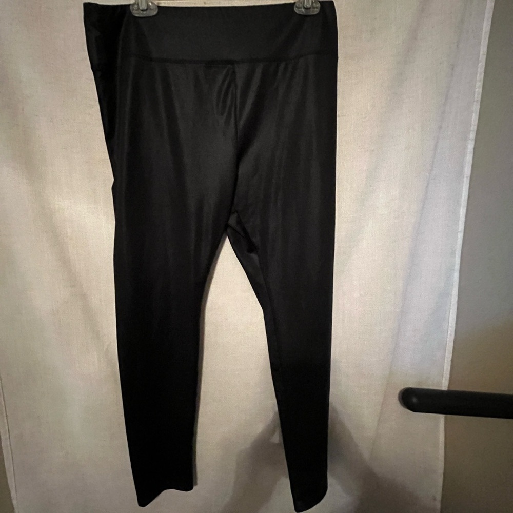 Wild Fable Black High-Waist Stretch Leggings - Women Pants Size XL